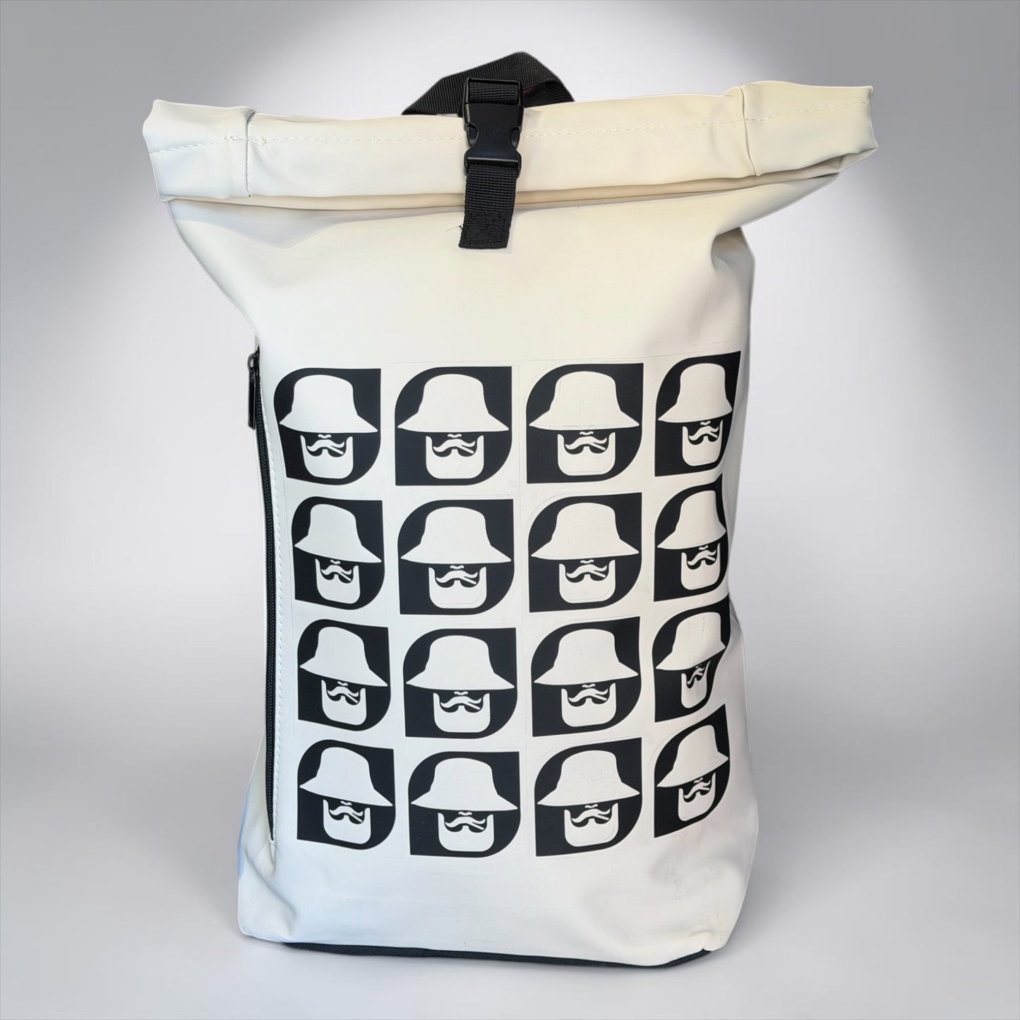 Zaino RollTop white