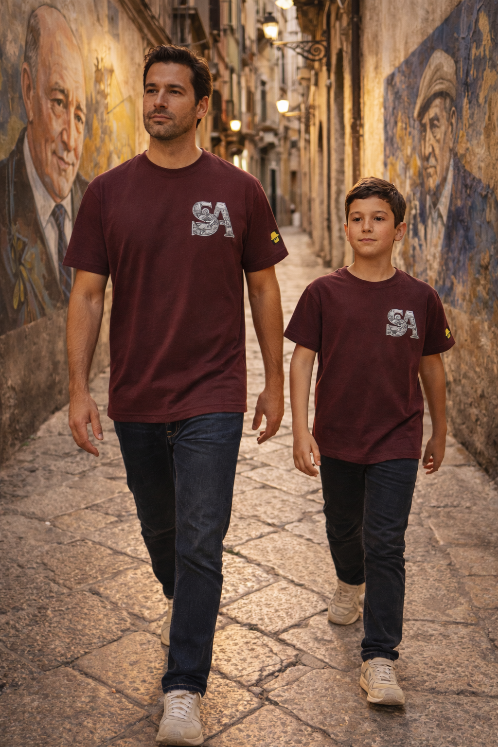 Combo Dad & Kids Granata_SA